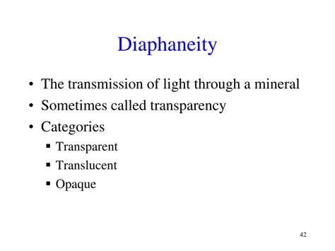 Ppt Mineral Properties Powerpoint Presentation Free Download Id