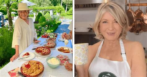 Holy Smock Nude Martha Stewart Promotes Coffee Brand Wearing ONLY An Apron MEAWW