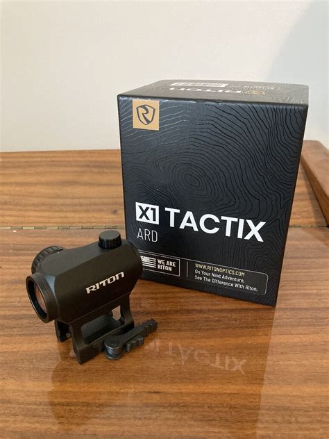 Riton X1 Tactix Ard Red Dot Sight Values Mavin