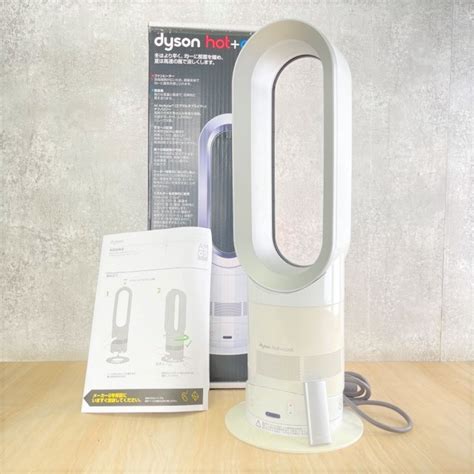 Hot Cool ダイソン Dyson AM ホワイト 羽のない扇風機 冷風 温風 セラミックファンヒーター リモコン 元箱付き 扇風機 売買されたオークション情報