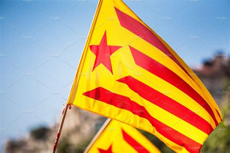 Catalonian Flag High Quality People Images Creative Market