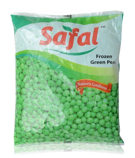 Safal Frozen Vegetables Green Peas Kg Pack Amazon In