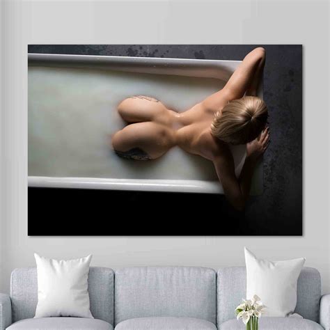 Wall Art Sensual Naked Woman Nude Poster Sexy Canvas Art Inspire Uplift