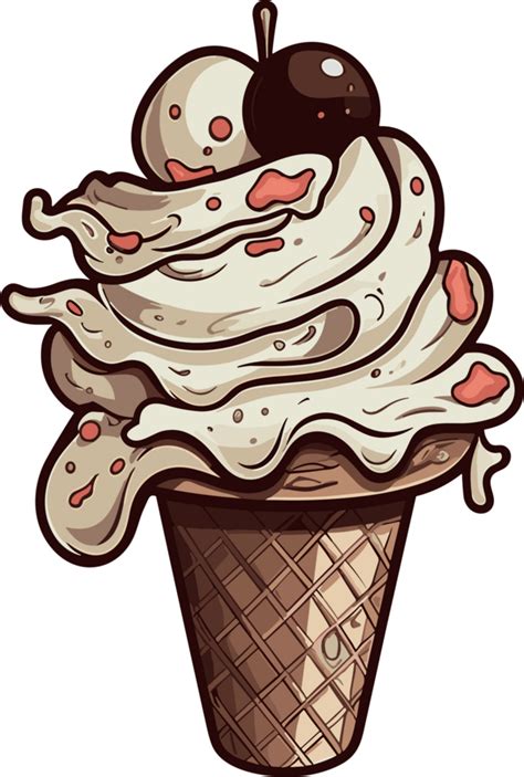 Delicious Ice Cream Ai Generative 27213634 Png