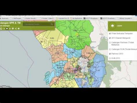 Navigating Tindak Malaysia Electoral Maps YouTube