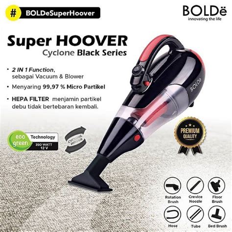 Jual Bolde Penyedot Penghisap Debu Super Hoover Cyclone Black