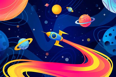 Space Illustrations Collection | Behance