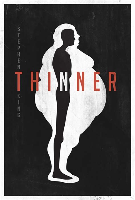 Alternative movie poster for Thinner by Laz Marquez