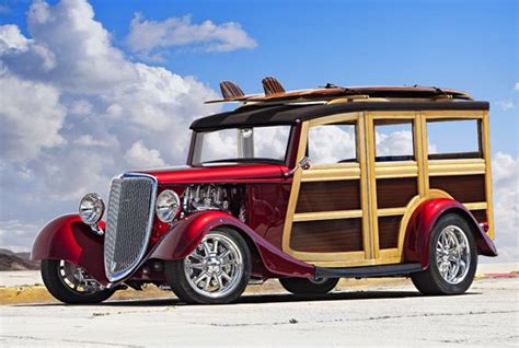 1934 Ford Woodie Woodies Woody Wagon Classic Cars