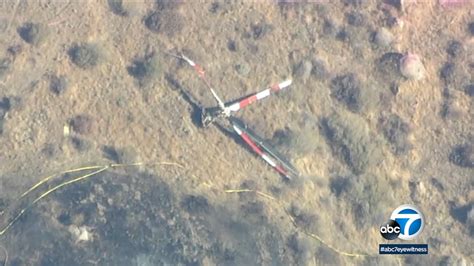 3 Victims Identified After Firefighting Helicopters Collide Midair In Near Cabazon In Riverside