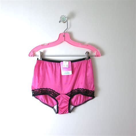 Vintage Pink Nylon Panties Size 6 Deadstock Vintage Panties Etsy