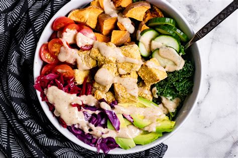 Tofu Buddha Bowl Vegan And Oil Free Recipes ZardyPlants