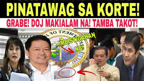 KAKAPASOK LANG GRABE GULO SA KONGRESO DOJ NAGSALITA NA SPEAKER ERWIN