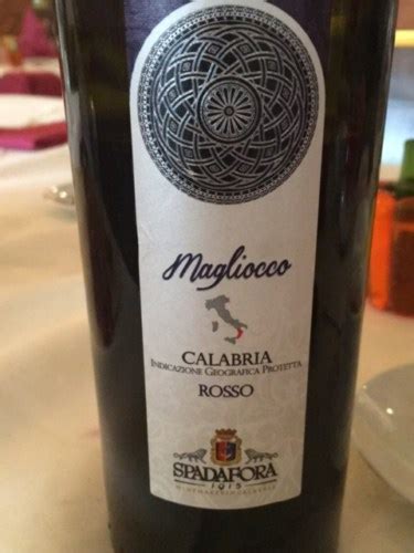 Spadafora Magliocco Rosso Vivino Australia