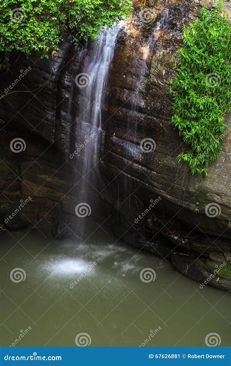 Serenity Falls Stock Image Image Of Scenery Landscape 67626881