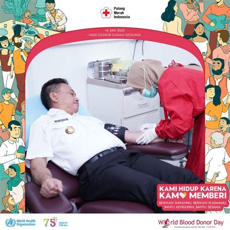 Ayo Ramaikan Hari Donor Darah Sedunia 2023 PMI