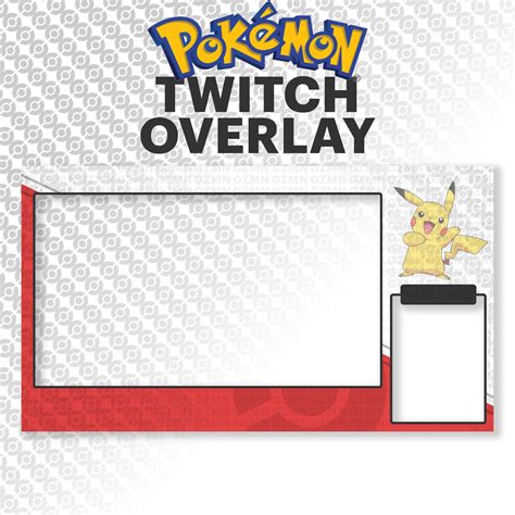 Pokemon Streaming Overlay For Twitchyoutube 1920x1080 Etsy