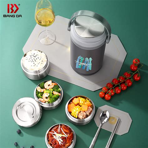 Insulated Lunch Container for Hot Food Thermal Insulated Lunch Thermos