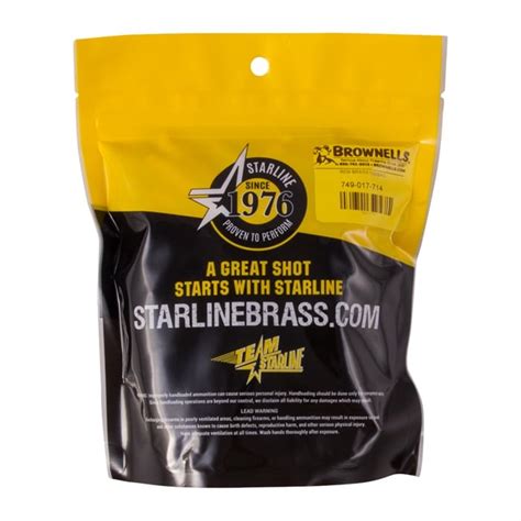 Starline Inc 223 Remington Brass 100 Bag Sku 749017714