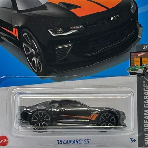 Hw Dream Garage Camaro Ss Blk Ss