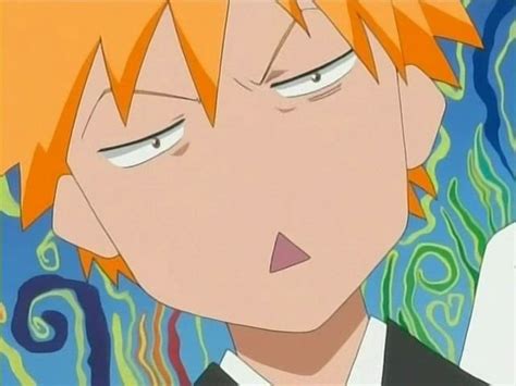 Nice Face Ichigo Ha Bleach Funny Faces Images Face Images Bleach