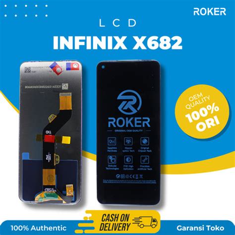 Promo LCD TOUCHSCREEN INFINIX HOT 10 X682 X682B X682C NOTE 8i X683 LCD TS FU Jakarta Pusat