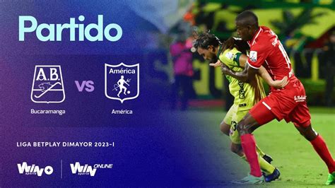 Bucaramanga vs América de Cali EN VIVO Liga BetPlay 2023 I Fecha