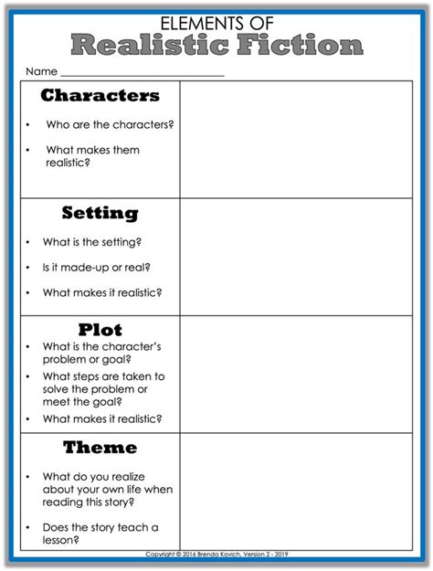 Examples Of Realistic Fiction Writing