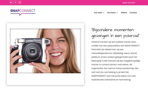 Snapconnect In Een Nieuw Jasje D Design Grafische Vormgeving