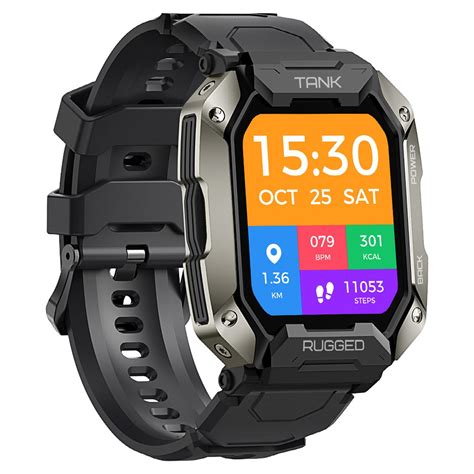 KOSPET TANK M1 PRO Smartwatch Robusto Per Sport All Aria Aperta Con