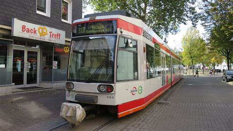 Sound Straßenbahn Duewag NF6D 416 Bochum Gelsenkirchener