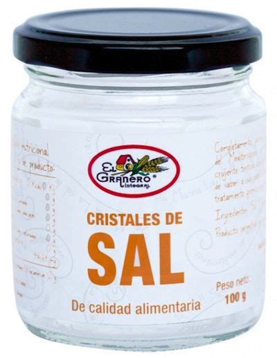 El Granero Integral Cristales De Sal Marina 100g