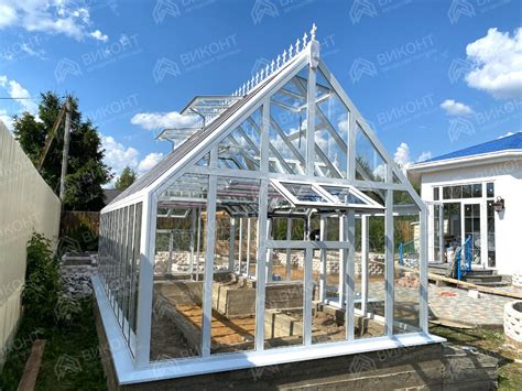 Теплица английская 3x6 м с автоматикой в викторианском стиле #184 - ВИКОНТ