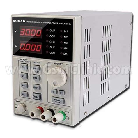 KORAD KA3005D Programmable DC Power Supply 30V 5A