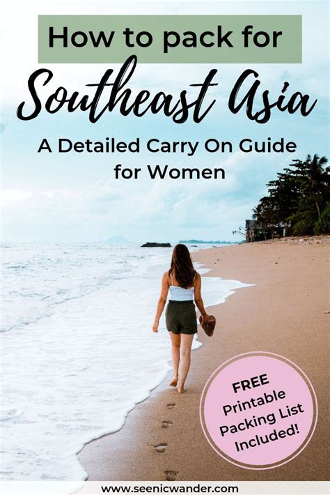 The Ultimate Southeast Asia Packing List