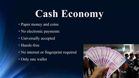 Cash Vs Cashless Economy Ppt