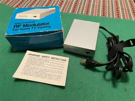 Radio Shack Archer Rf Modulator Vintage For Sale Online Ebay