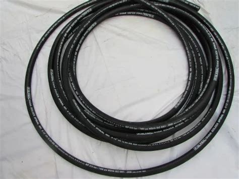 Round Shape Premium Design Rubber Hydraulic Hoses At Best Price In