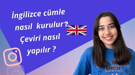 İngilizce Cümle Nasıl Kurulur Çeviri Nasıl Yapılır