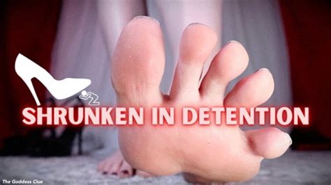 Shrunken In Detention Hd The Goddess Clue High Heels Giantess