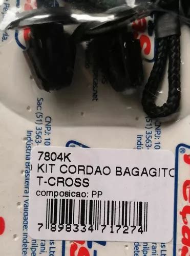 Volkswagen T cross Par Cordão Do Bagagito Tampão Porta Malas à venda em