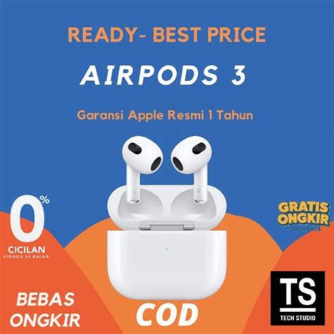 Jual (IBOX) Apple Airpods 3 3rd Generation MPNY3 MME73 Resmi - Inter ...