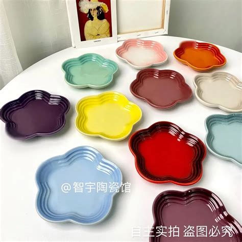 Тарелка керамическая в форме цветка сливы, 6 дюймов, 15 см | AliExpress