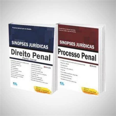 COMBO Sinopses Jurídicas Direito Penal Processo Penal Editora Edijur