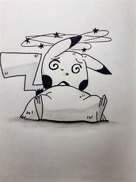 Pikachu | Anime sketch, Pikachu, Ink sketch