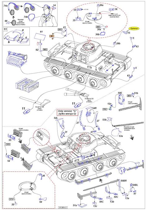 German Light Tank Pz Kpfw T Ausf E F G Vol Basic Set