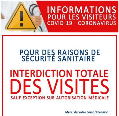 Interdictionvisite Centre Hospitalier Paul Chapron