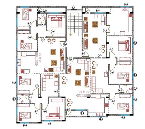 Autocad Floor Plan Layout