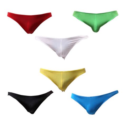 Mens Bikini Swimwear Swimsuit Beachwear Underwear Smooth Thin Mini