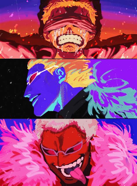 Safebooru 1boy Age Progression Blonde Hair Coat Crucifixion Crying Donquixote Doflamingo